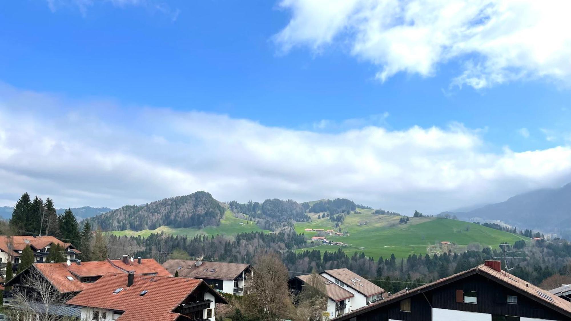 Fewo Alpengloeckchen, Oberstaufen/Steibis Bagian luar foto